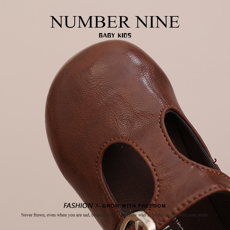 女童公主鞋2025春秋新款童鞋小女孩英伦小皮鞋女宝浅口单鞋豆豆鞋,淘宝优惠券,粉丝福利购,淘宝优惠卷