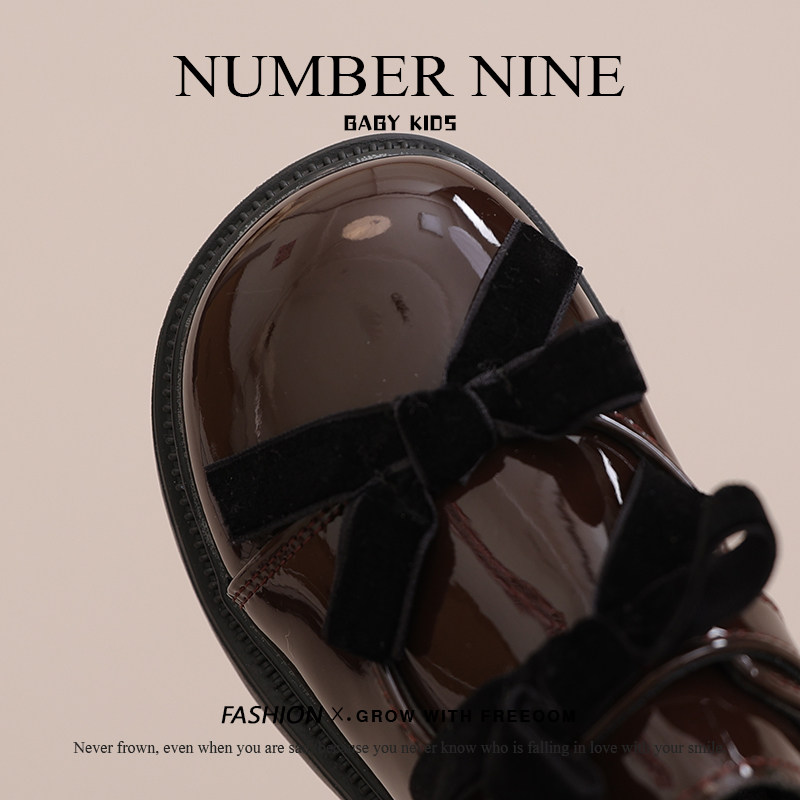 女童公主鞋2025春秋新款童鞋小女孩英伦小皮鞋女宝浅口单鞋豆豆鞋,淘宝优惠券,粉丝福利购,淘宝优惠卷