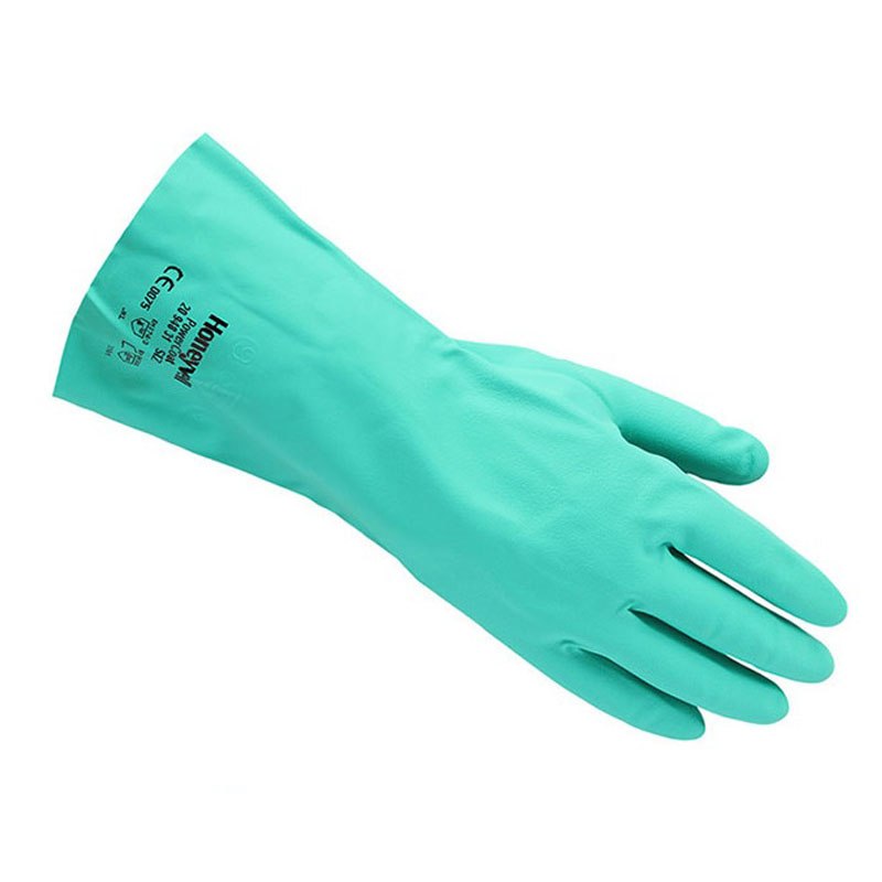 霍尼韦尔2094831防化手套 丁晴防化手套 耐油耐腐蚀工业化工手套 - 图1