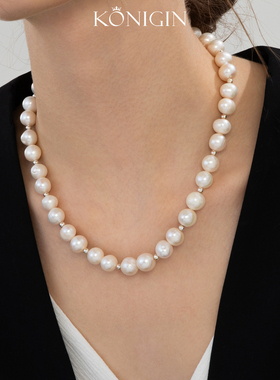 巴洛克珍珠项链女春季百搭颈链