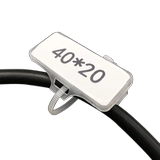 3010 водонепроницаемые прозрачные кабельные знаки подписные коробки местонахождение проводной бирки FB9*30 метки метки