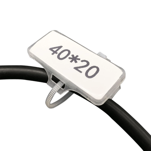 3010 водонепроницаемые прозрачные кабельные знаки подписные коробки местонахождение проводной бирки FB9*30 метки метки