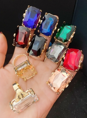 男女通用合金欧美夸张戒指不掉色