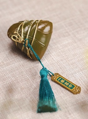 朱炳仁铜黄铜祝福中式办公桌摆件