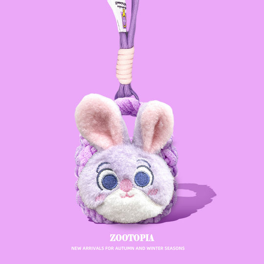 Suitable for JBL TUNE BEAM glass pods/TUNE BUDS glass beans headphone protective cover cartoon TUNE FLEX small crystal beans 2nd generation plush JBL Clips glass buckle storage box