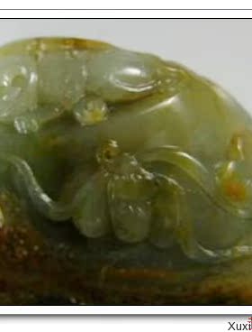把件结缘新疆和田玉籽料特价
