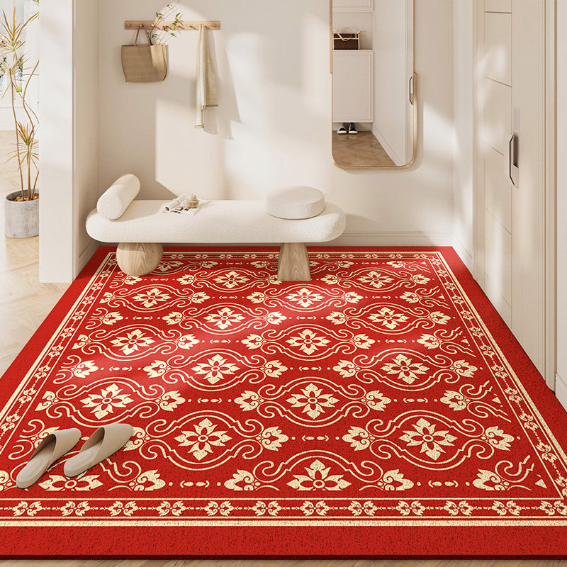 大江地垫欧式复古入户门丝圈脚垫家用耐脏进门垫玄关防滑自洁地毯,淘宝优惠券,粉丝福利购,淘宝优惠卷