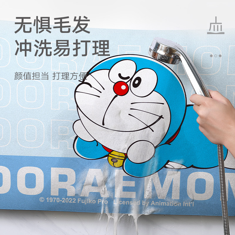 大江哆啦A梦IP联名地垫入户家用大门口门垫卡通进门防滑地毯脚垫,淘宝优惠券,粉丝福利购,淘宝优惠卷