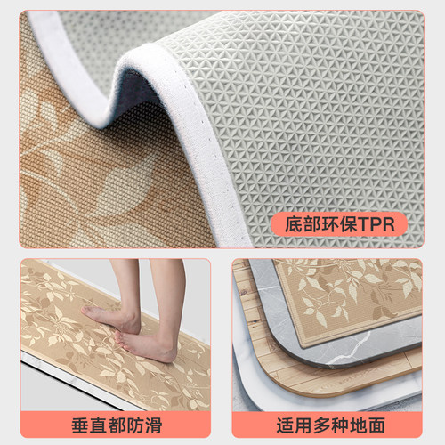 大江地垫入户门耐磨地毯门口家用防滑新款进门垫高级玄关门厅脚垫 - 图0