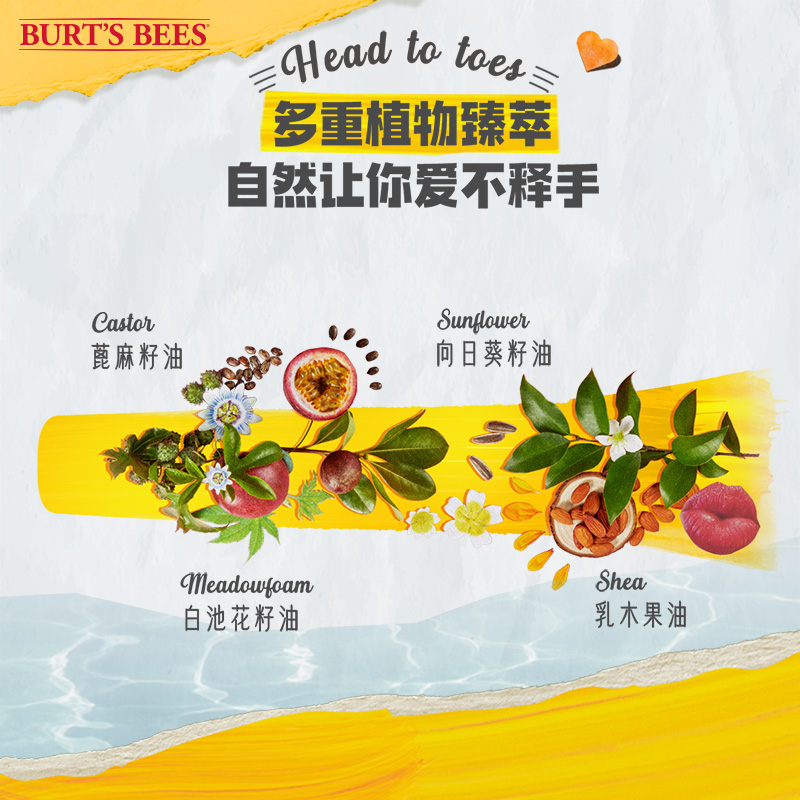 【Burt'sBees】天然保湿滋润唇膏7.98ml