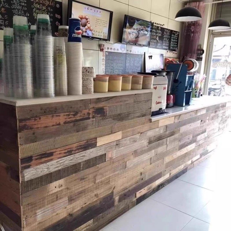 复古风化室内松木做旧原木色摄影实木旧木板地板装饰背景墙老木板,淘宝优惠券,粉丝福利购,淘宝优惠卷