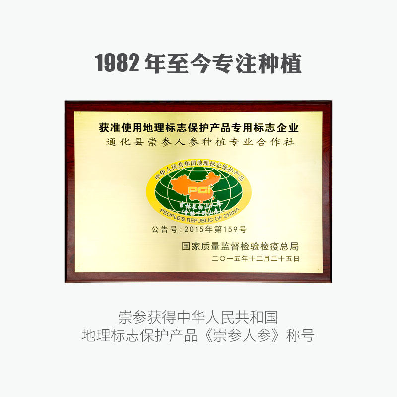 长白山鲜干人参新鲜吉林东北白参须 崇参人参/园参及其制品