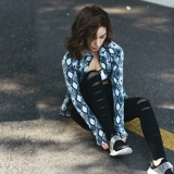 暴走的萝莉 Комбинезон для спортзала, эластичные штаны, леггинсы, в обтяжку