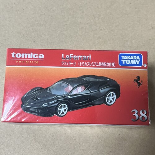 TOMY多美卡绝版收藏款 Tomica合金车模型黑盒TP系列GT-R法拉利F40 - 图1