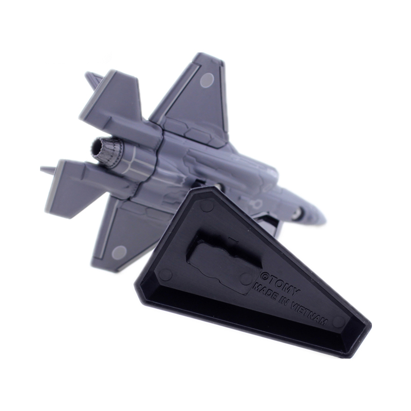 日版TOMY多美卡黑盒旗舰TP28飞机 F-35 战斗机合金模型男孩玩具 - 图2