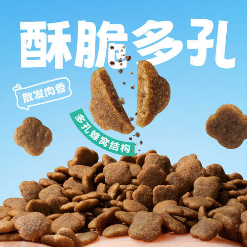 馋不腻无谷猫粮成猫幼猫蓝猫英短狸花橘猫美短通用型天然猫粮鲜肉 - 图1