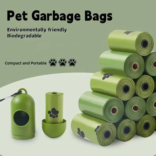 Dog Poop Bag Biodegradable Pet Garbage Bag Dog Poop Bags Dog - 图0