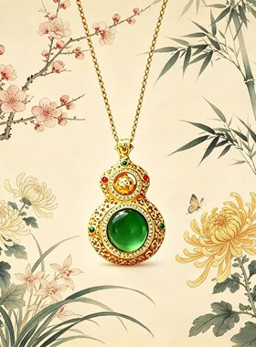 合金吊坠 师傅马年新款福禄葫芦吊坠挂件男女随身饰品