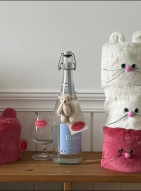 猫咪纸巾盒韩国同款萌宠纸巾盒高级礼品