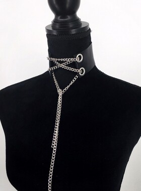 项圈男女派对时尚项链锁骨颈链日常拍摄脖链百搭脖子饰品颈带