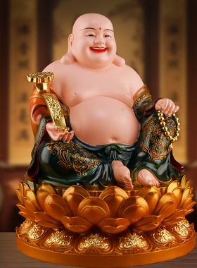 大肚佛像全堂笑佛弥勒佛菩萨摆件