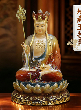 全铜娑婆三圣家用佛像摆件观音