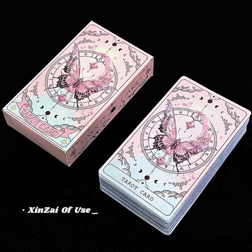 78张塔桌罗自带牌意入门新手Tarot韦斯特经典初学习塔牌蝴蝶卡牌 - 图1