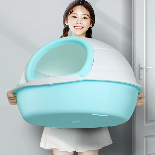 Кошачья песчаная горшка с полным ультрасовременным туалетом ультра -руга