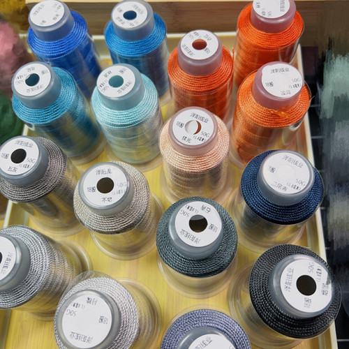 18股50g新色36色全套莫兰迪色系高端手工编织线 - 图0