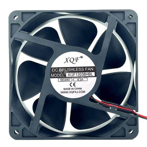 全新XQF XQF12038HBL DC12V 24V 03A 12CM机箱变频器散热风扇,淘宝优惠券,粉丝福利购,淘宝优惠卷