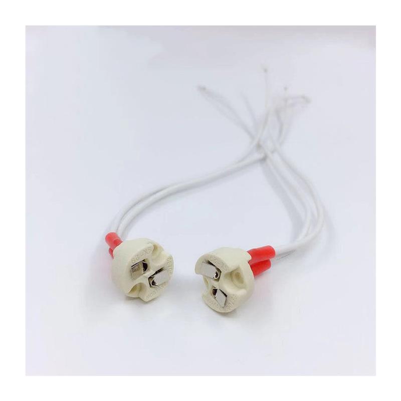 手术无影灯G4 GX5.3G6.35灯座24V150W 24V250W陶瓷灯座耐高温灯头 - 图3