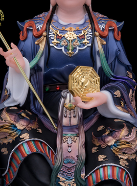 地母娘娘神像汉白玉中式客厅摆件