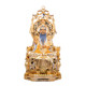 Bohui gilt bronze statue of the Patriarch of the Three Qing Dynasties, Taishang Laojun