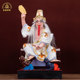 Resin living room black and white impermanent statue of the second uncle