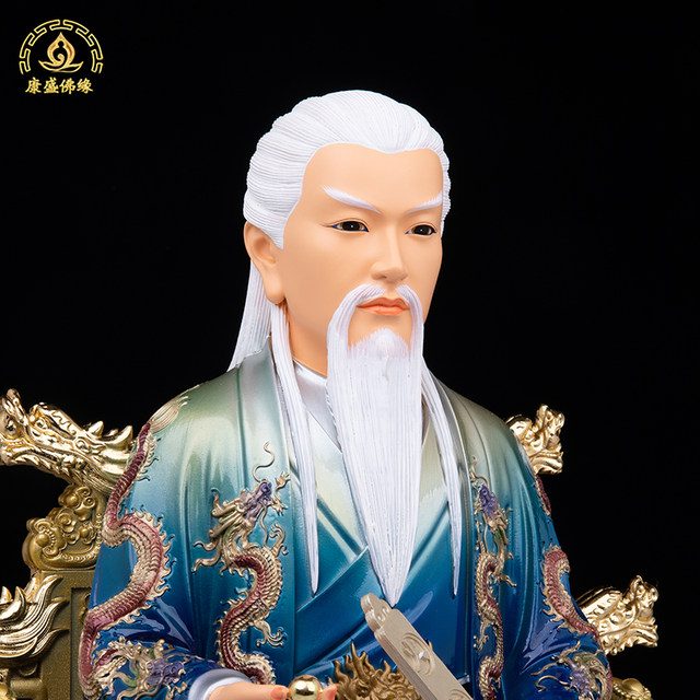 The statues of the three Hu brothers are resin Tangcai household ornaments.
