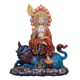 Bronze Chinese style Buddhist temple mount Ksitigarbha Bodhisattva statue