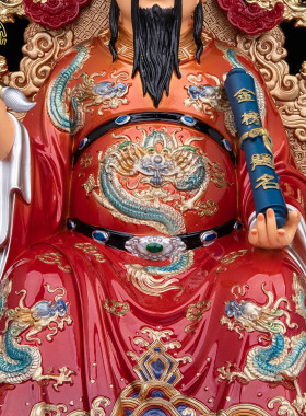 树脂文昌帝君神像书房摆件工艺品