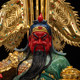 Bohui bronze nine dragon ingot Guan Gong statue attracts wealth God of wealth