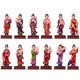 Resin temple twelve mother-in-law statues and twelve mother-in-law sculptures