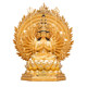 Bronze Chinese style living room Thousand-Armed Guanyin Bodhisattva Buddha ornaments