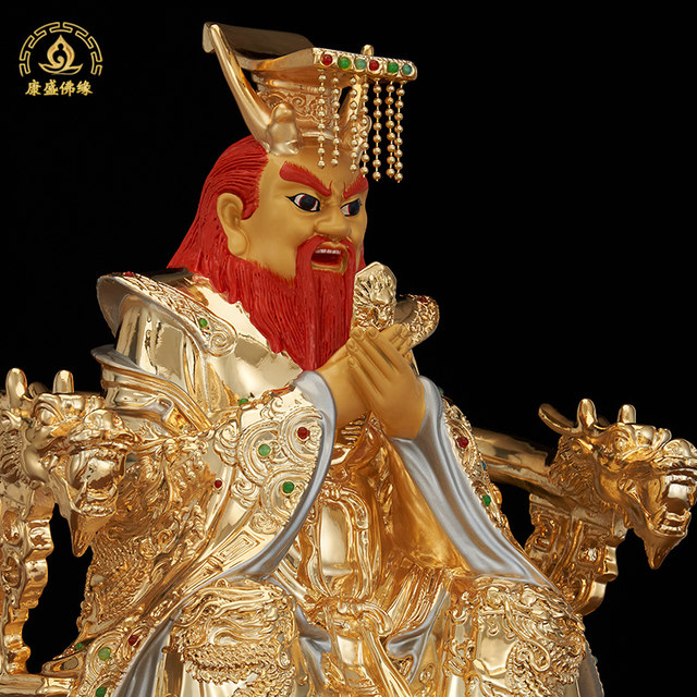 Bohui Pure Bronze Chinese Style Four Seas Dragon King God Statue Buddha Statue