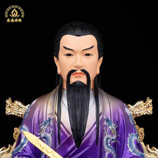 The statues of the three Hu brothers are resin Tangcai household ornaments.