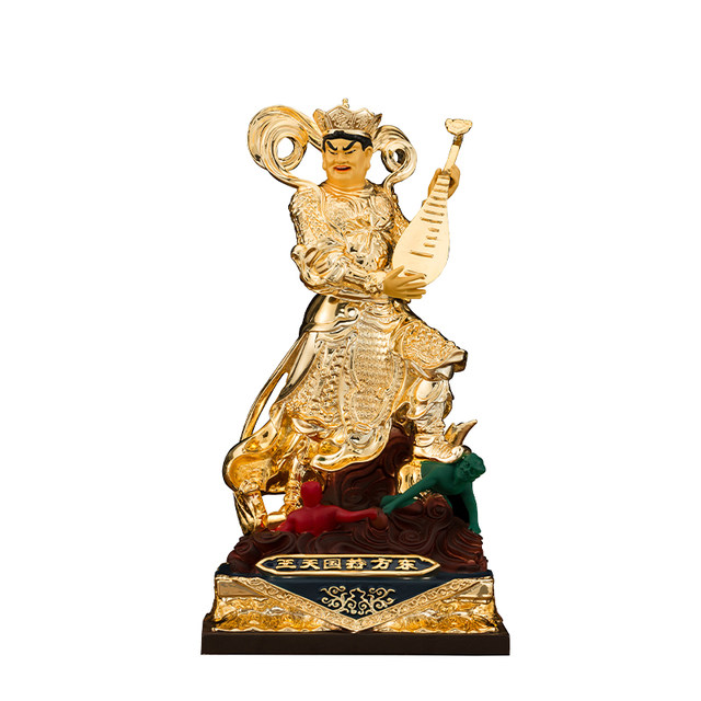 The Four Heavenly Kings Vajra Protectors of Bohui Pure Bronze Temple