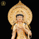 Bohui Bronze Three Saints of the East Chinese Style Medicine Buddha Bronze Statue