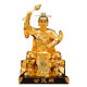 Gilt brass Binglinggong statue home worship ornaments