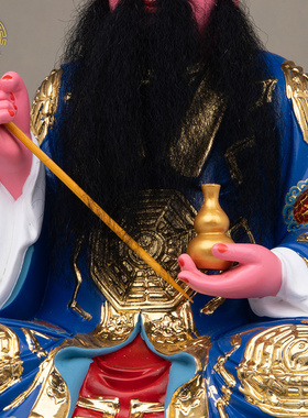 树脂茅山祖师像供奉中式桌面摆件