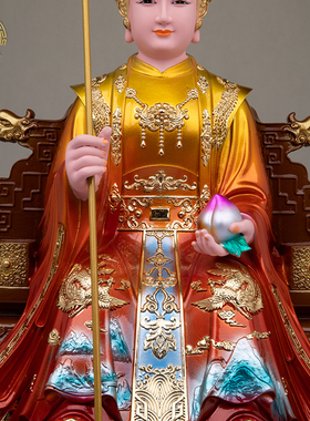 玉帝王母神像树脂中式客厅摆件