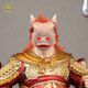 Bull-headed and horse-faced god statue resin gilded home decoration
