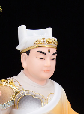 华光马元帅佛像神像汉白玉马王爷