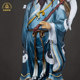 Copper household Lu Dongbin statue Chunyang real person ornaments